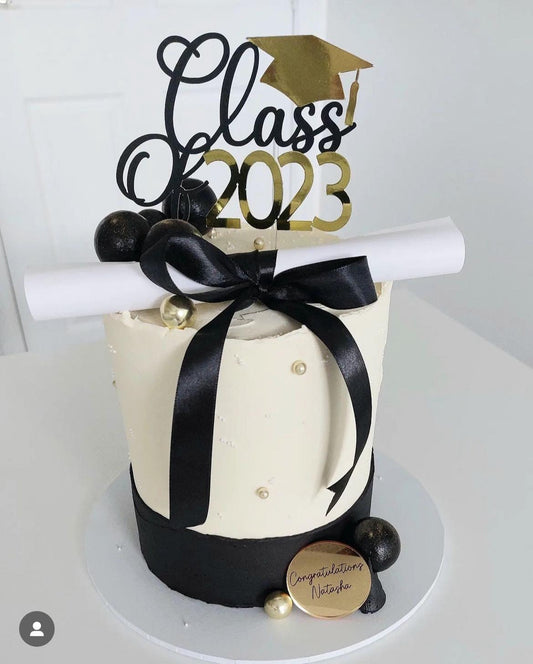 Graduation Cake Topper 2024, Class Of 2024
