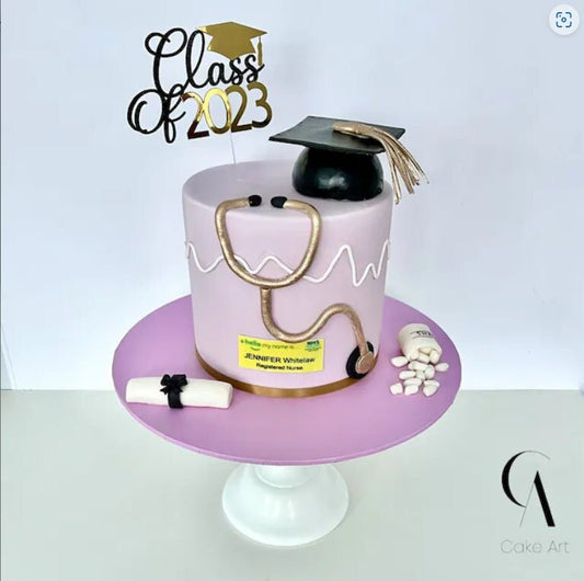 Graduation Cake Topper 2024, Class Of 2024